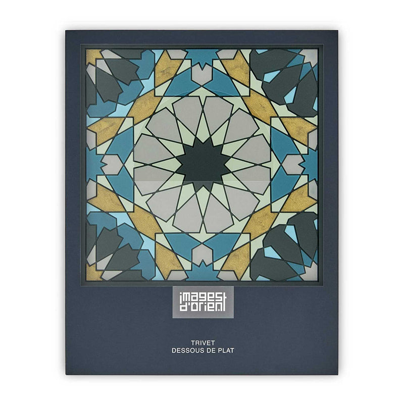 Images d'Orient Silicone Trivet, andalusiz (18x18 cm)