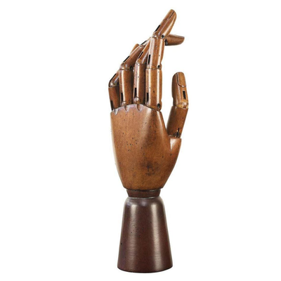 Authentic Models Wooden Art Hand