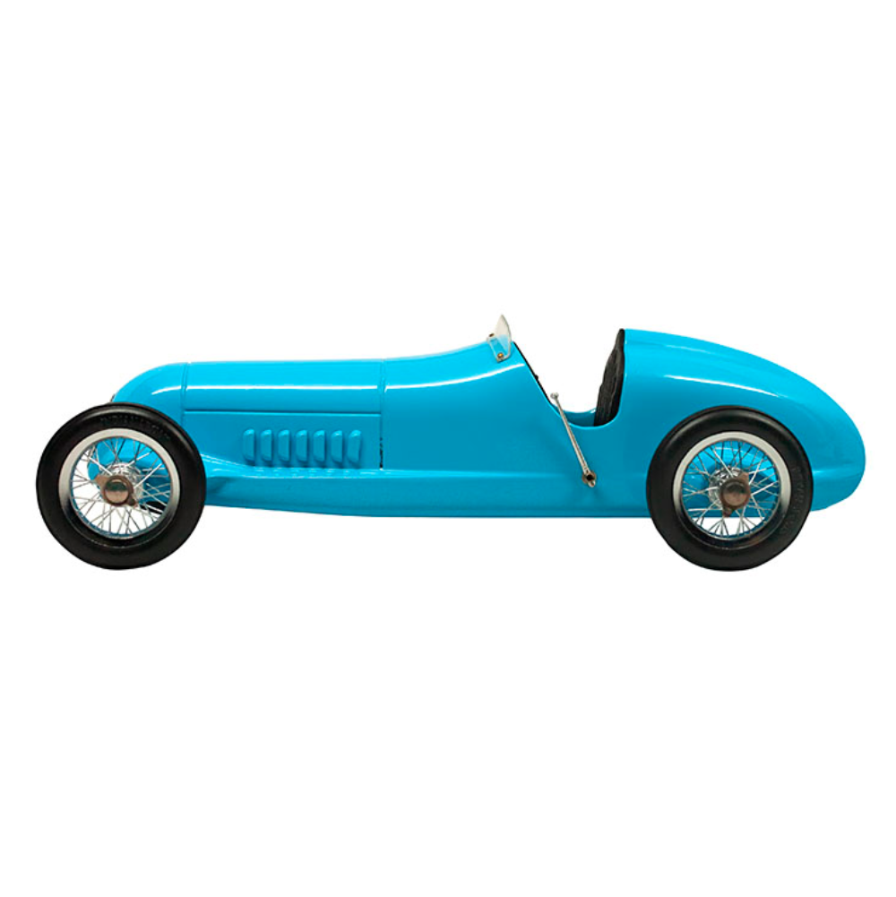 Authentic Models Blue Racer Car Model