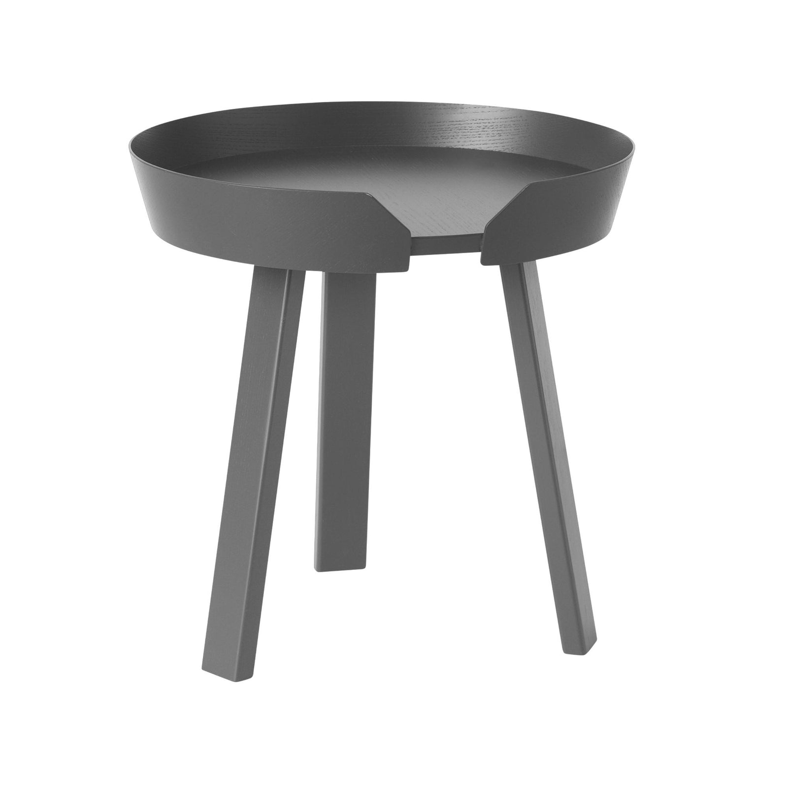 Muuto Around Ø45 coffee table, anthracite