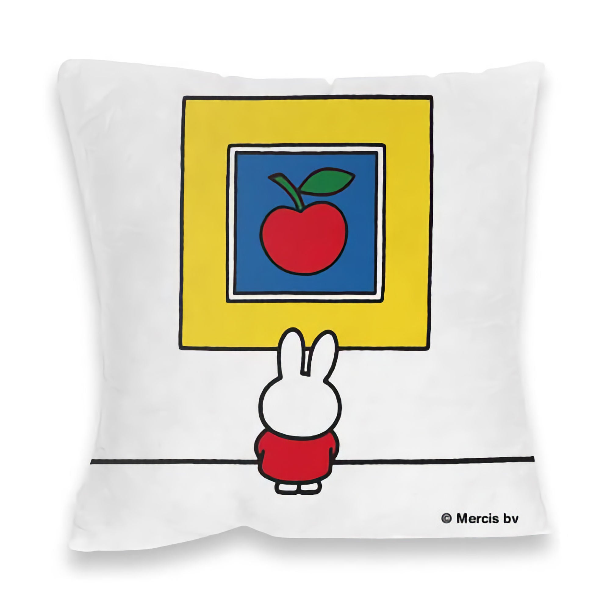 Star Editions Miffy fibre filled cushion, apple