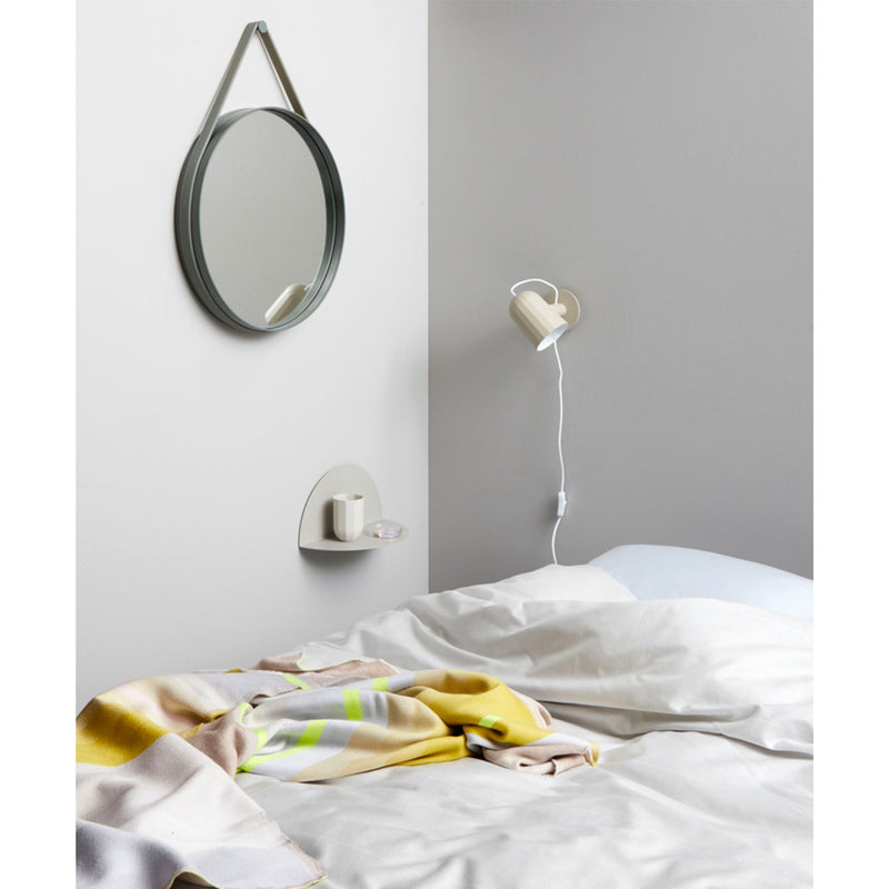 Hay Strap mirror ø50, army