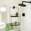 Umbra Cubiko shower caddy, black