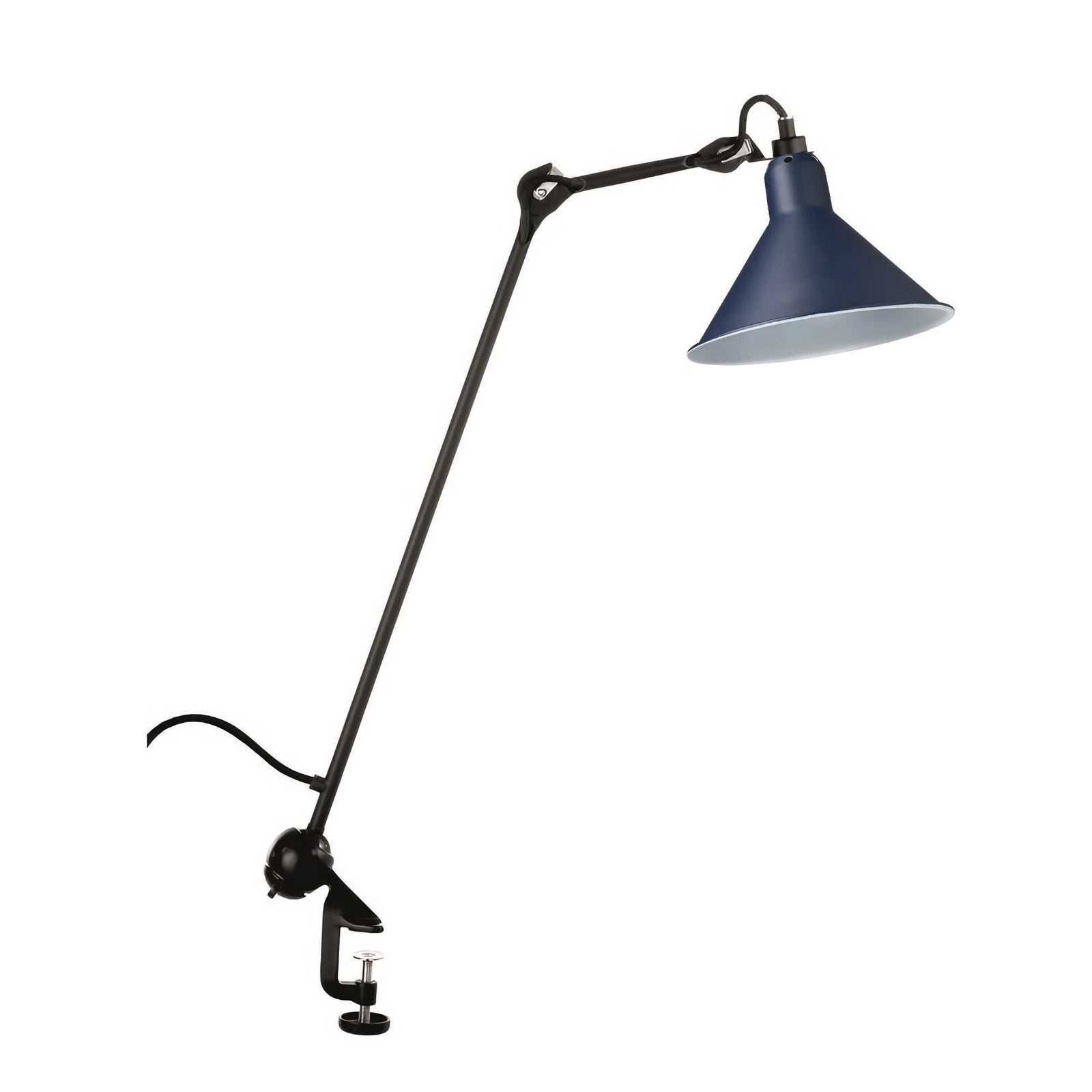 DCW editions Lampe Gras 201 conic, blue/black