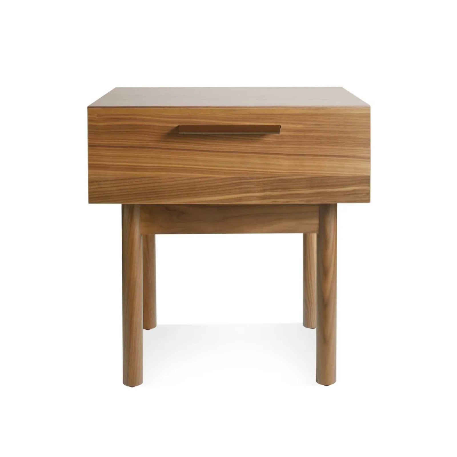 Blu Dot Shale bedside table, walnut