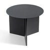 Hay Slit Table Steel Round, black (ø45 cm)
