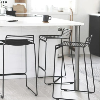 Hay Hee bar stool (75cmh), black