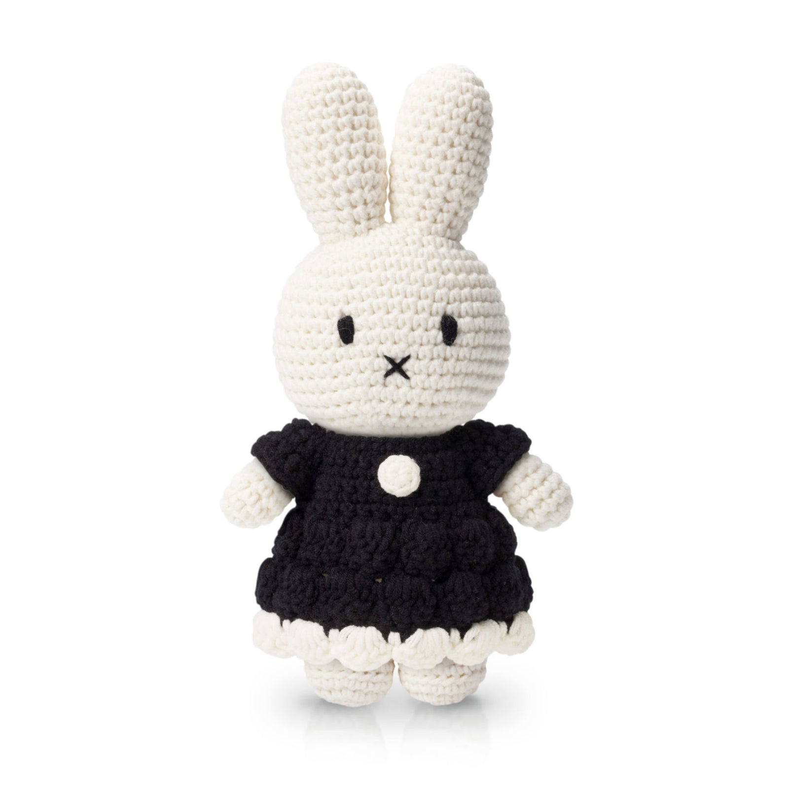 Just Dutch Miffy crochet, Black Dress