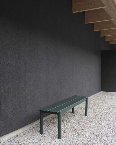 Muuto Linear bench Steel (110x34 cm) (outdoor)