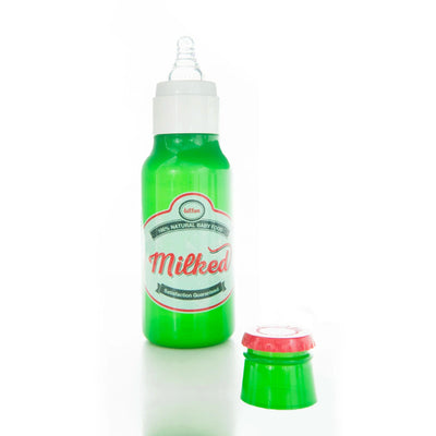 Bitten Design Milked Baby Bottle , Green