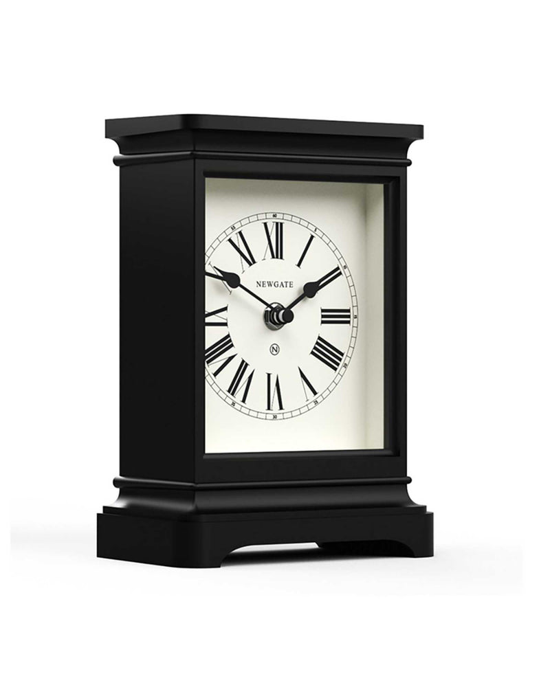 Newgate Time Lord Mantel Clock, black
