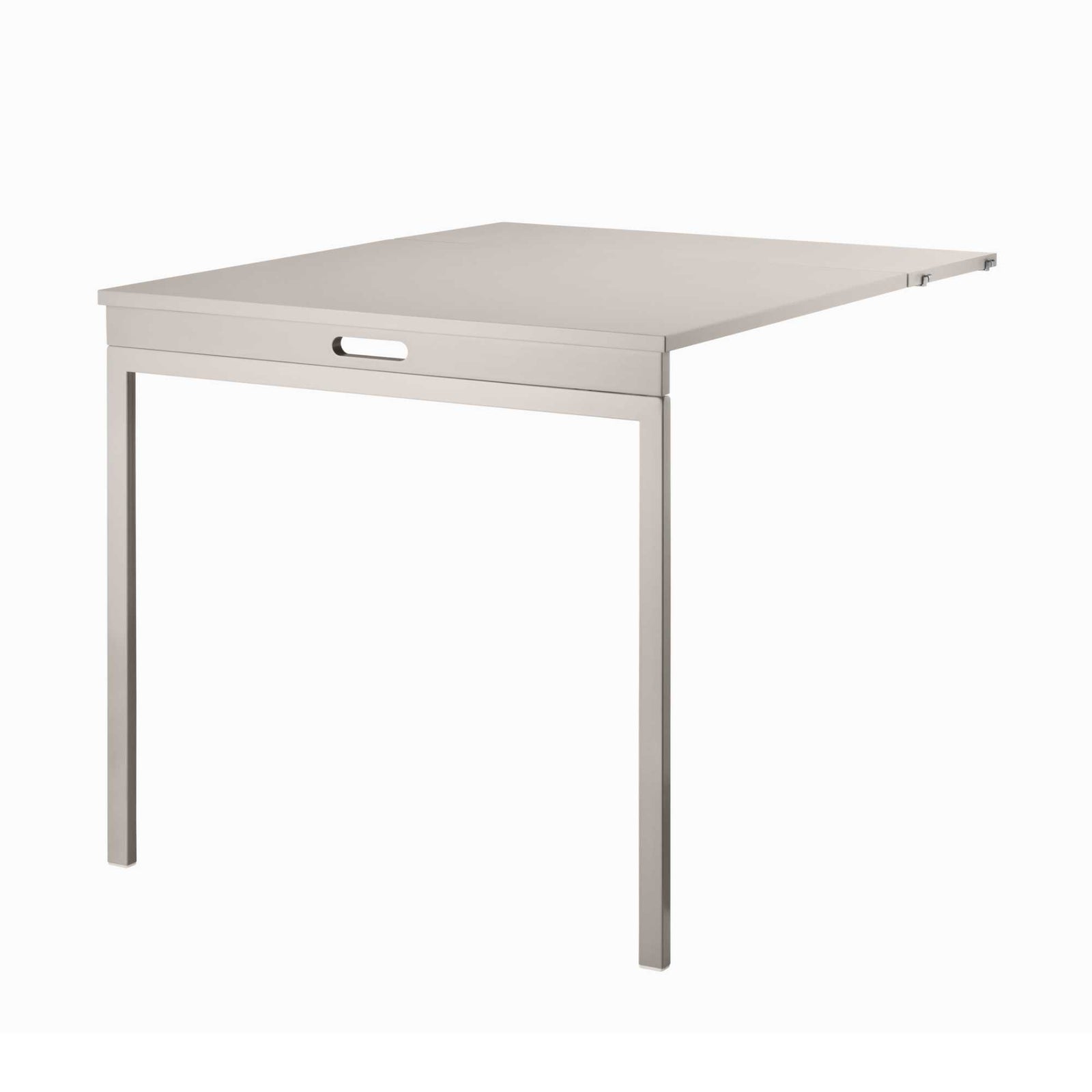 String Folding Table, beige/beige