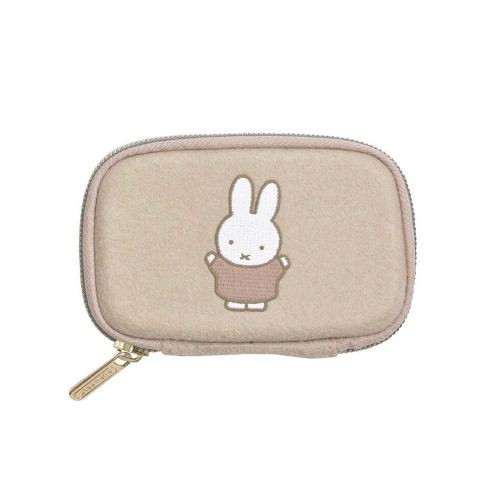 PUPU FELT Miffy Felt Cardholder, Beige