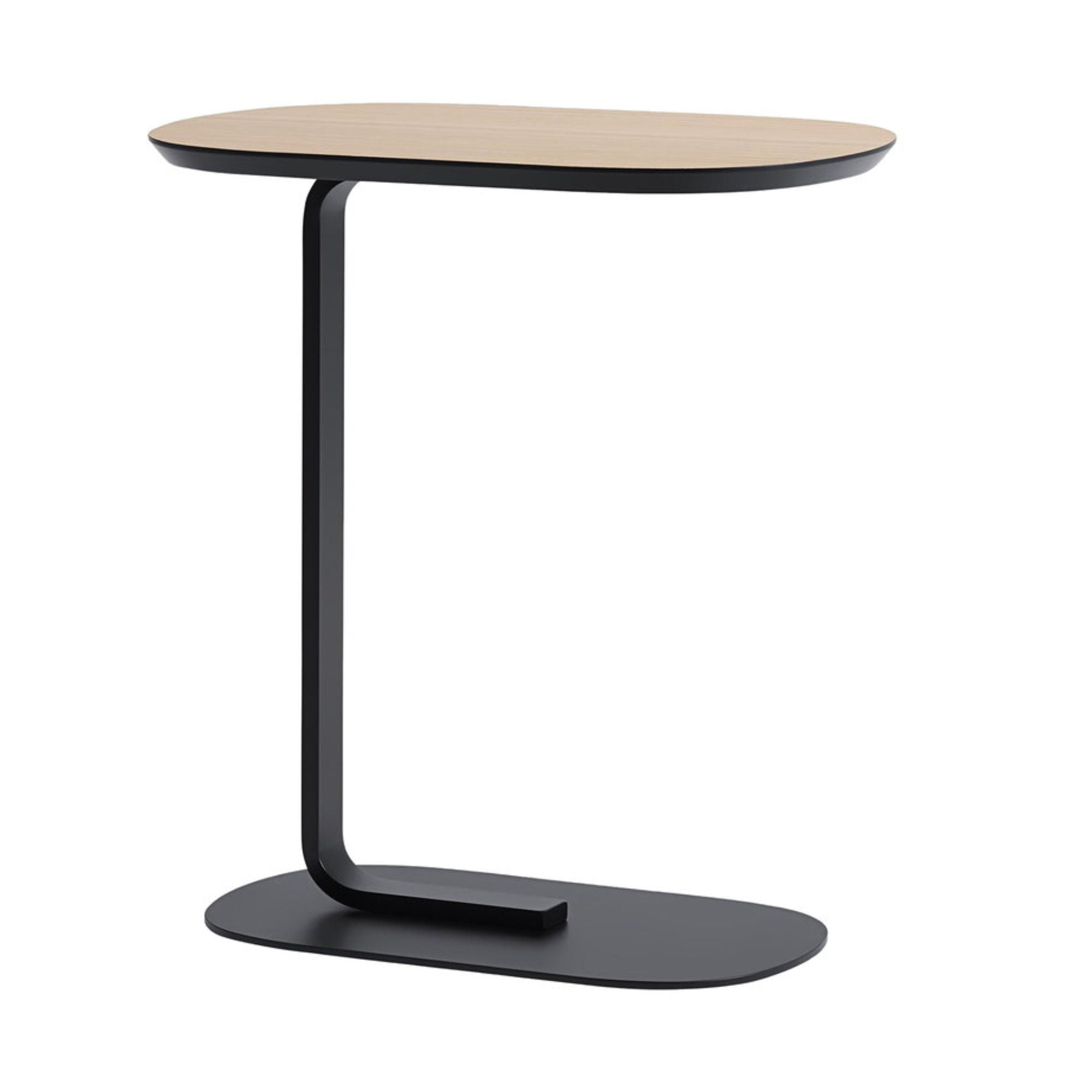 Muuto Relate Side Table 60cm , Oak/Black