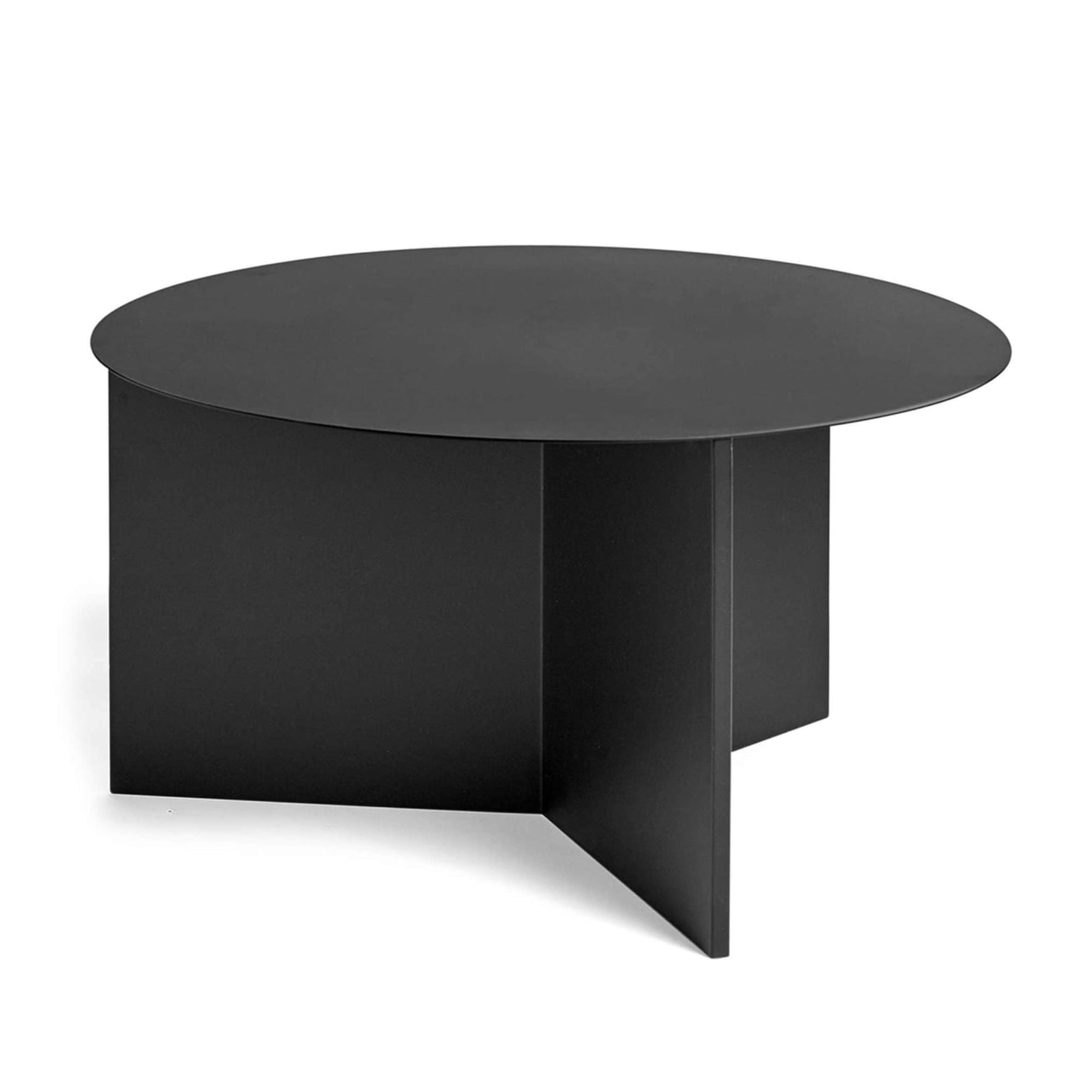 Hay Slit Coffee Table Round XL Φ65 , Black