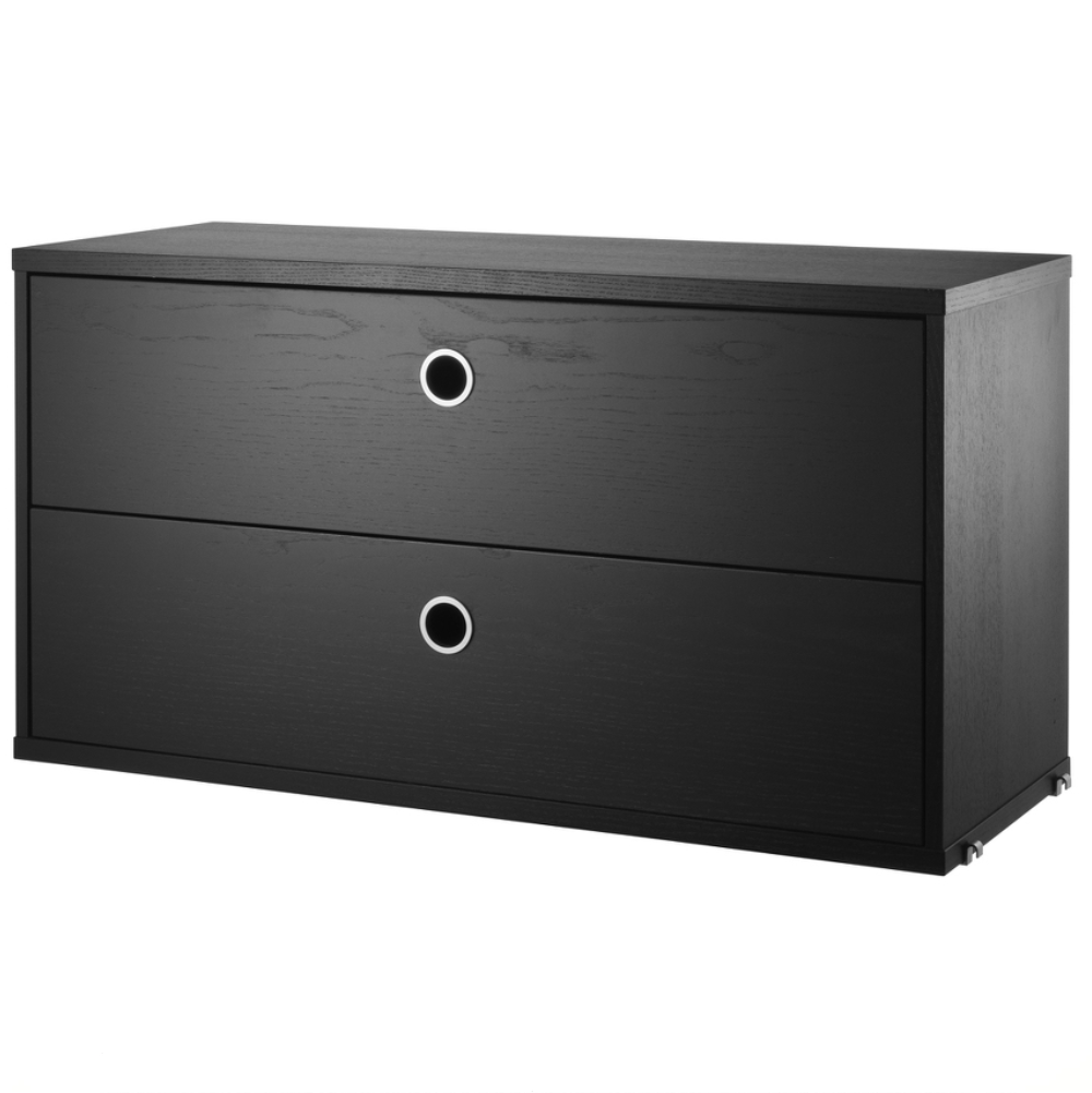 String 2-Drawers Chest 78x30cm