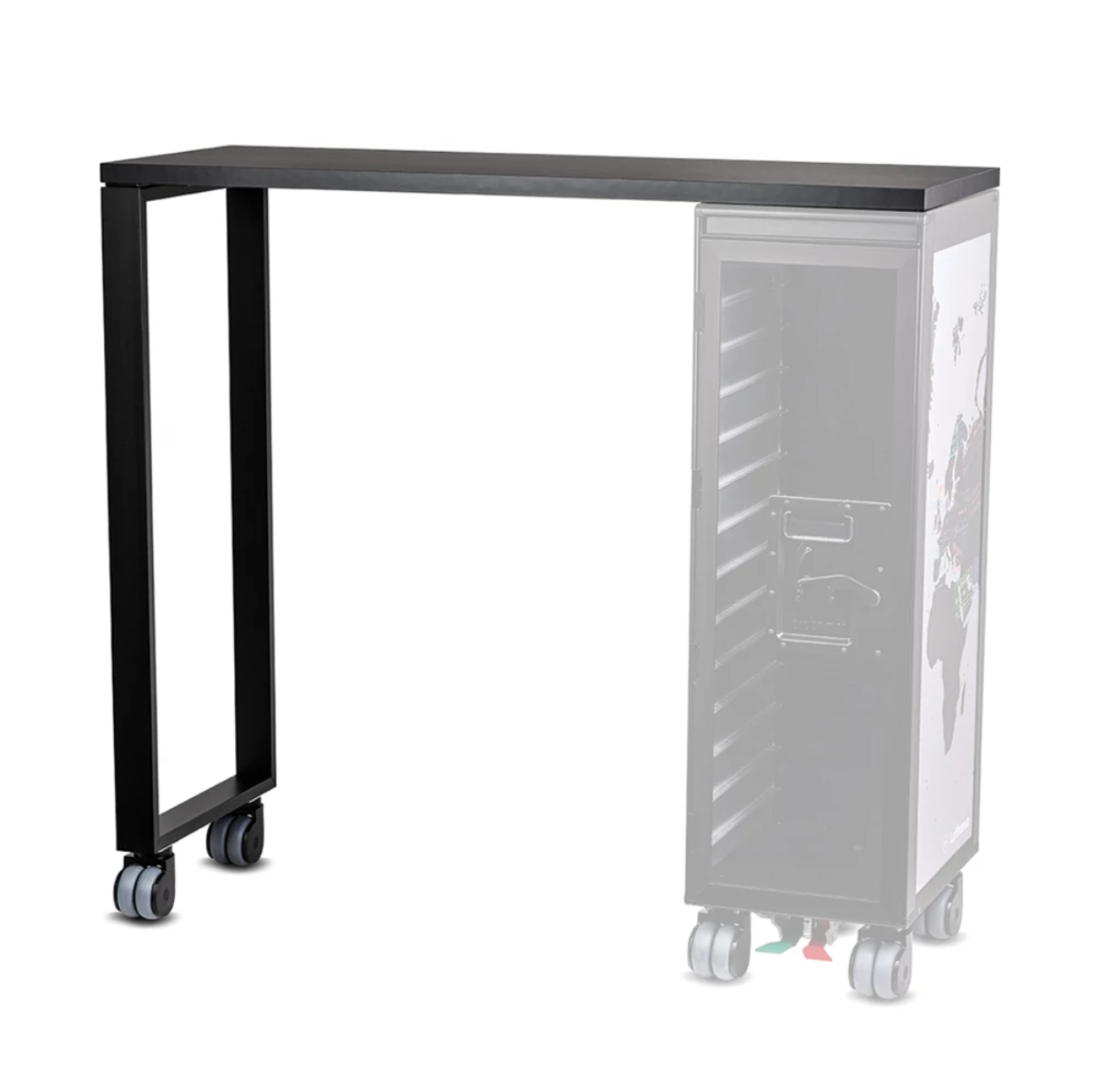 Bordbar High Table Add-On , Black