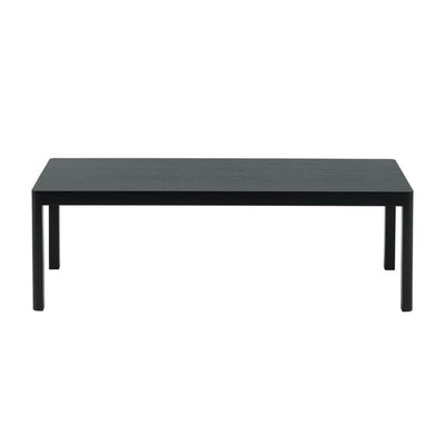 Muuto Workshop coffee table, black (120x43 cm)