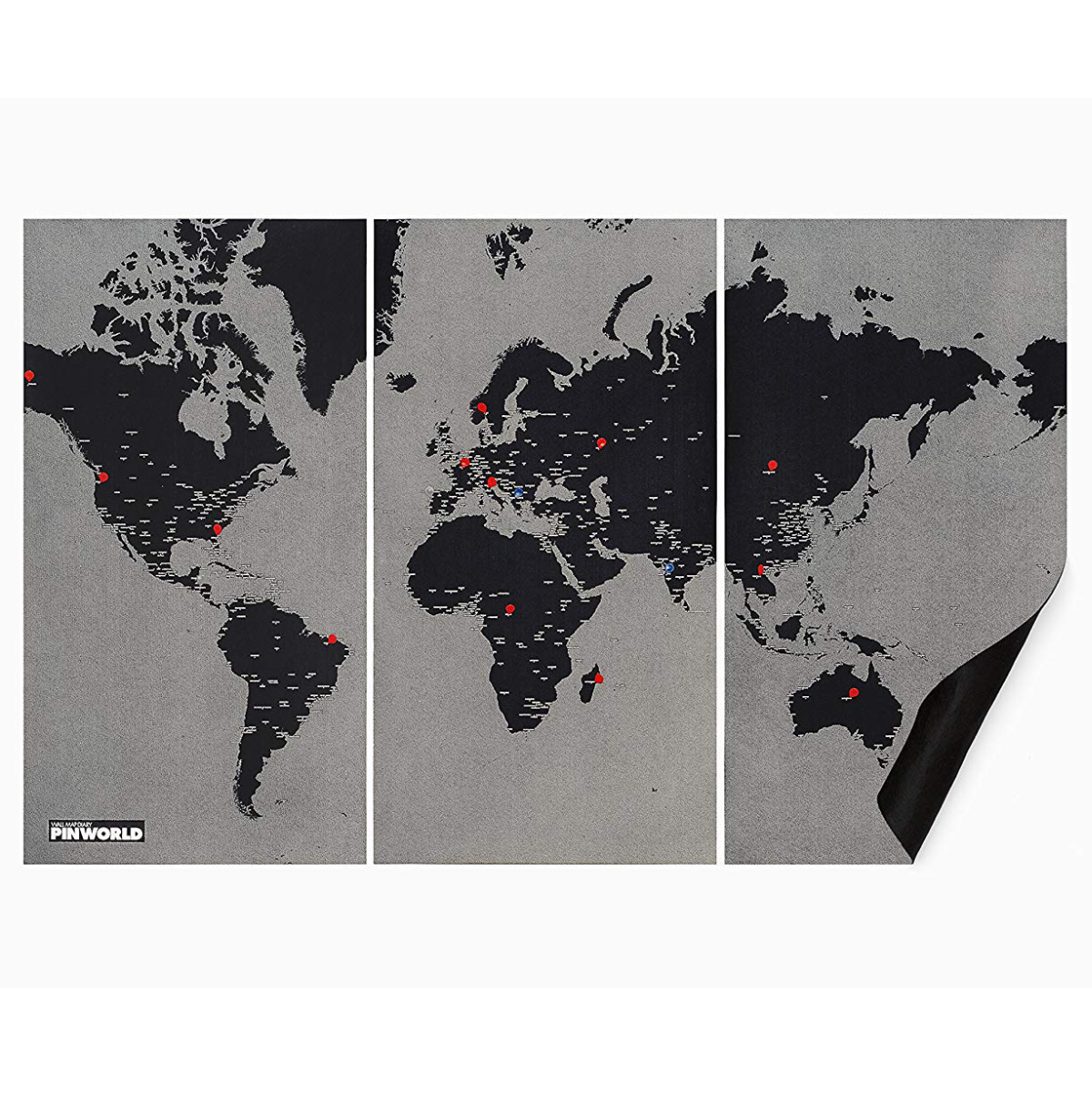Palomar S.r.l. Pin World Felt Map XL