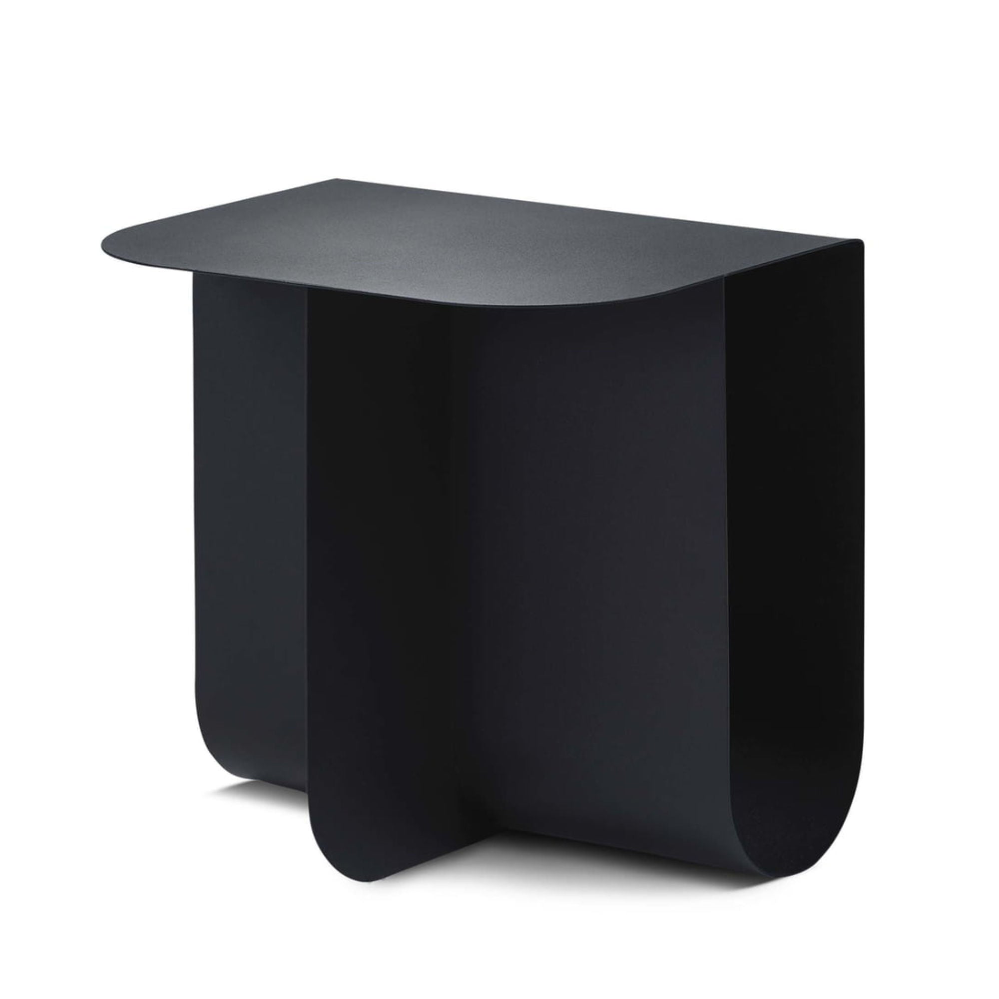 Northern Mass side table, black
