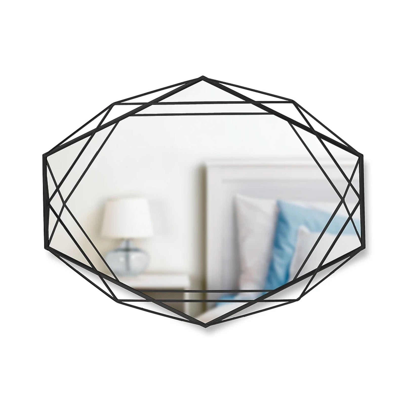 Umbra Prisma wall mirror, black