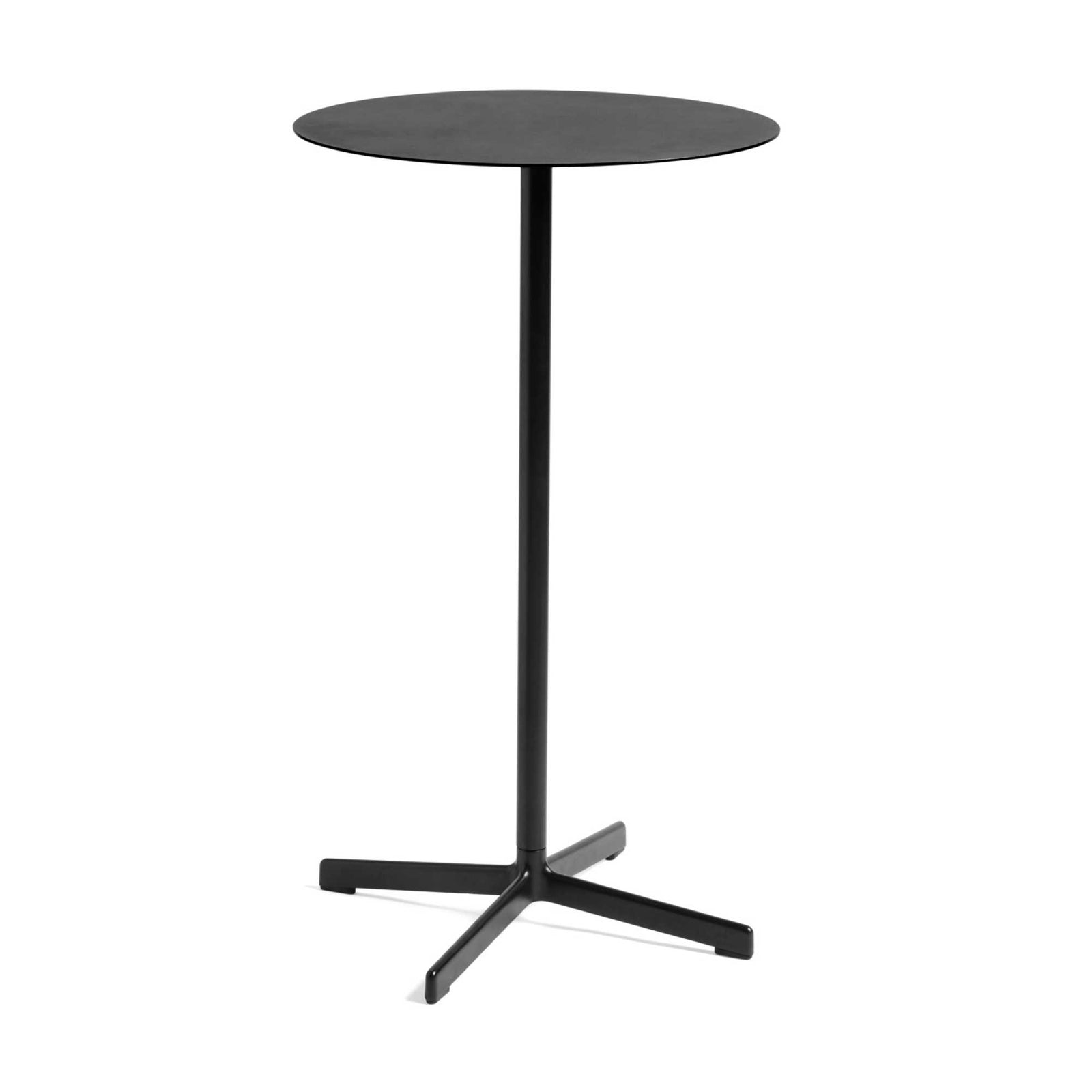 HAY Neu Table High Round, anthracite (Ø60xh105cm) (outdoor)
