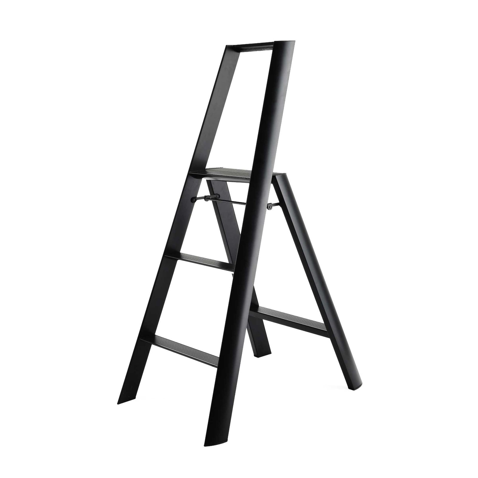 Metaphys Lucano ladder 3-step, black