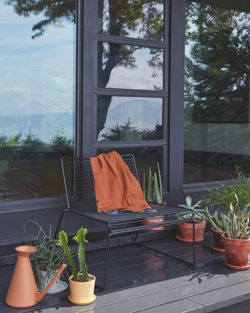 Hay Hee lounge chair, black (outdoor)