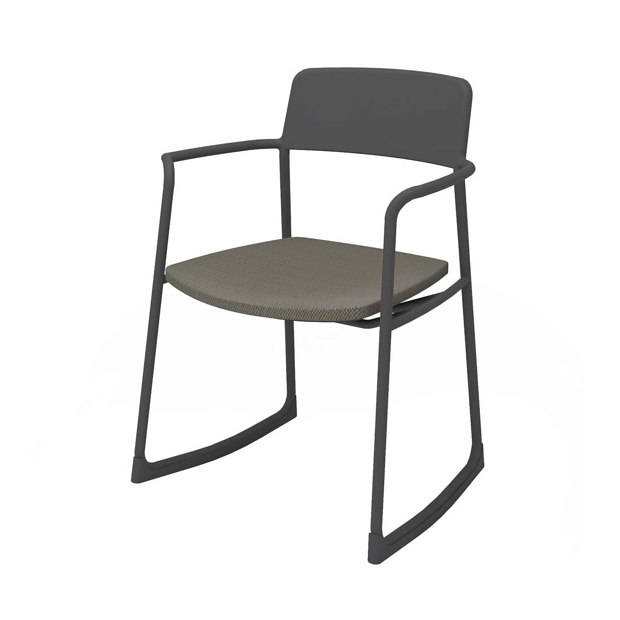 Kokuyo Cuna Rocking Chair , Black