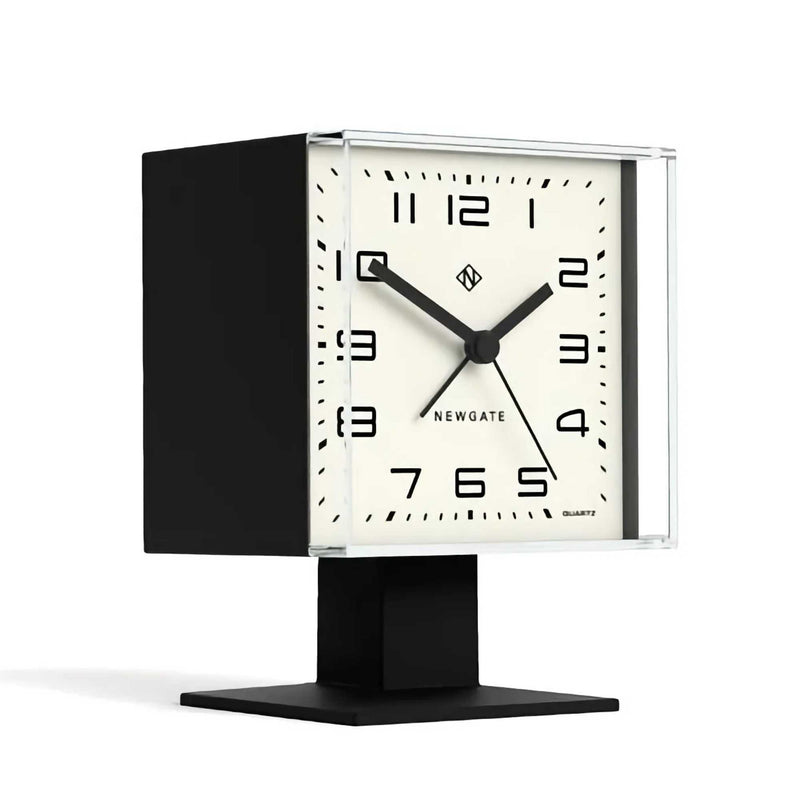 Newgate Victor alarm clock, black