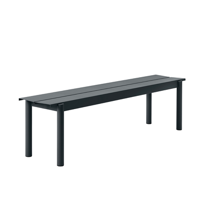 Muuto Linear Steel bench (170x34 cm) (outdoor)