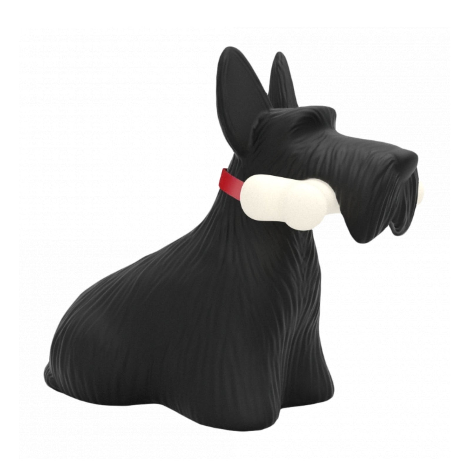 Qeeboo Scottie rechargeable lamp, Black