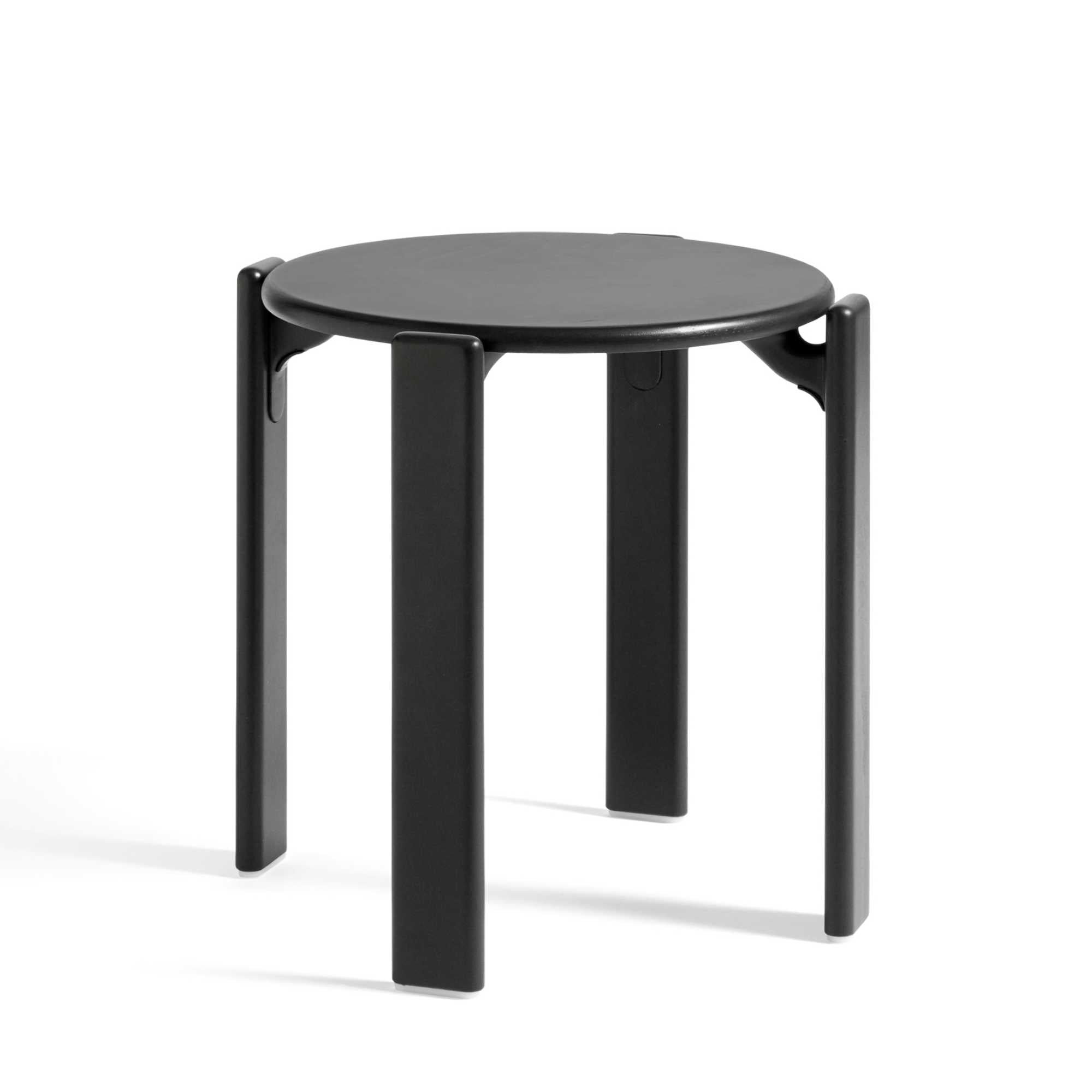 Hay Rey stool, deep black