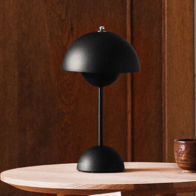 &Tradition VP9 Flowerpot rechargeable lamp, matt black