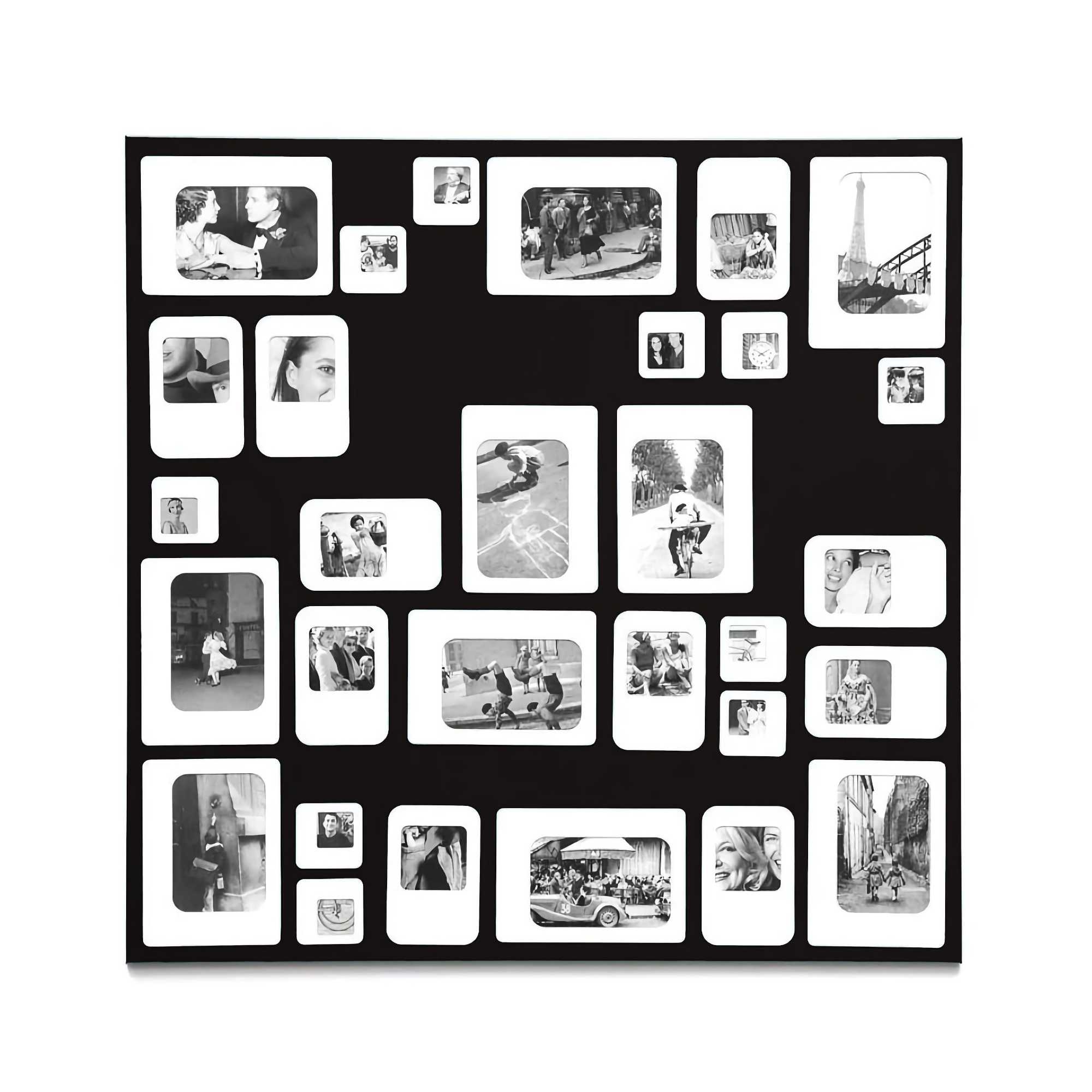 Presse Citron M30 collage frame, black (69x69cm)