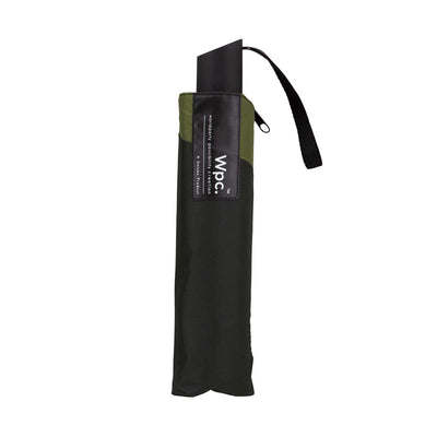 Wpc. Back Protect Mini folding umbrella, black/khaki
