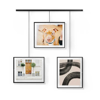 Umbra Exhibit photo frame 8x10, black (set of 3)