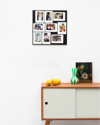 Presse Citron M9 collage frame(45x45cm), black