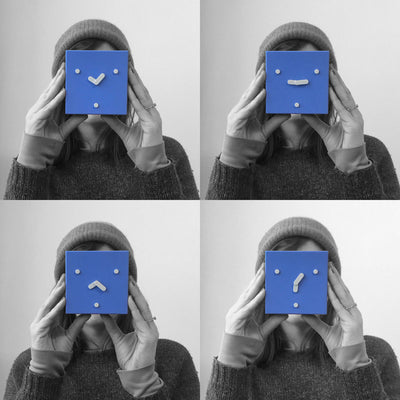 EO Face Clock 2-6-10 , Blue