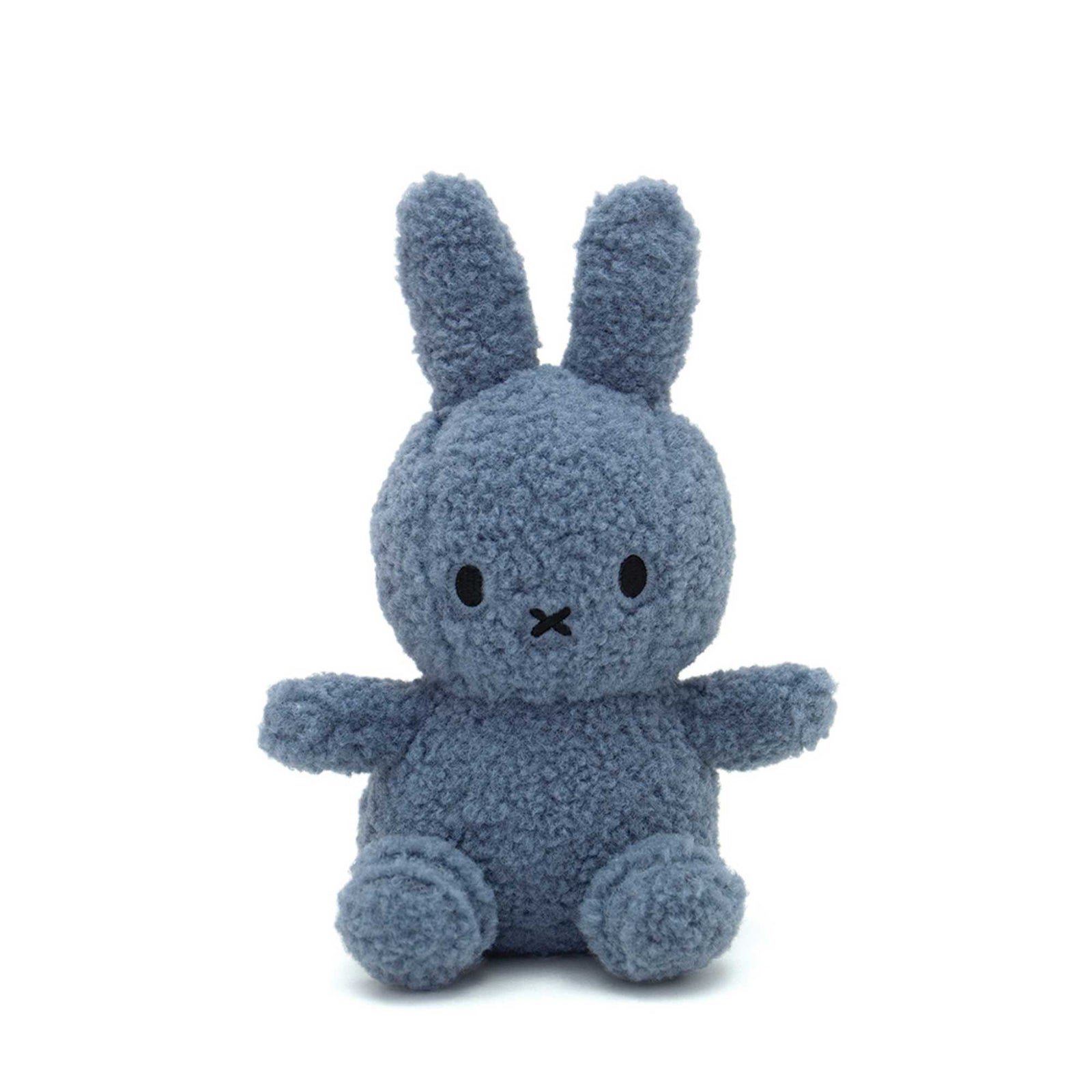 Miffy Sitting soft toy 23cm, Recycle teddy blue