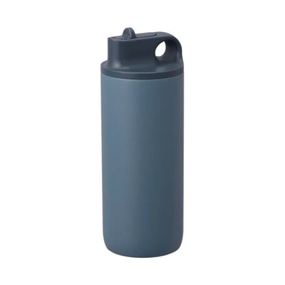 Kinto Active Tumbler Water Bottle (600ml), Blue Grey