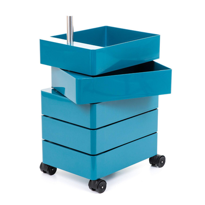 Magis 360° Container by Konstantin Grcic 5 Drawers Blue