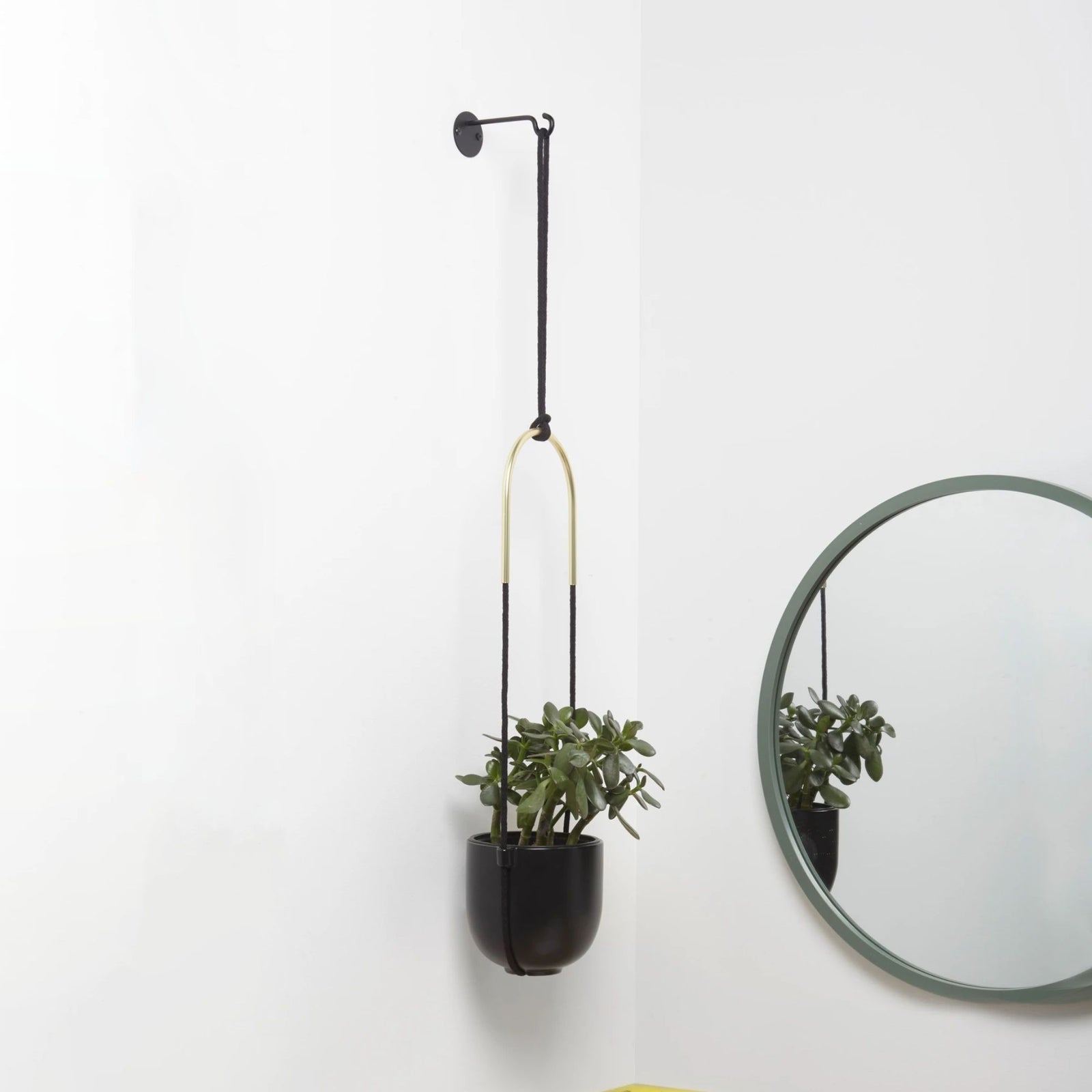 Umbra Bolo Hanging Planter, Black