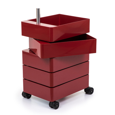 Magis 360° Container by Konstantin Grcic 5 Drawers Bordeaux