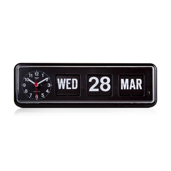 Twemco BQ-38 Perpetual Calendar Clock, Black | HOMELESS.hk