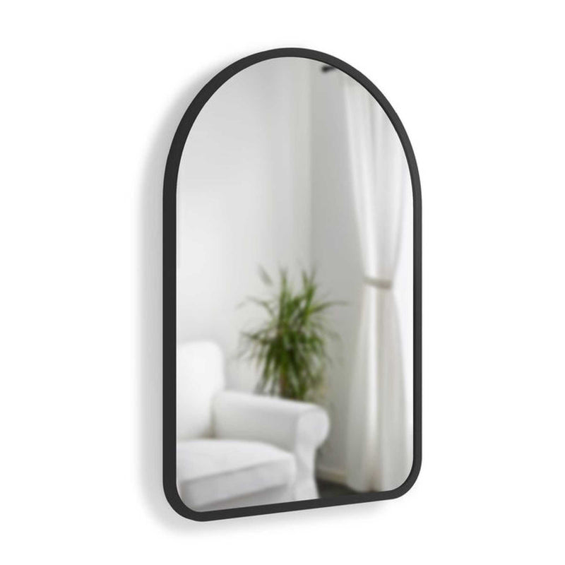 Umbra Hub Arched Mirror, black (62x93cm)