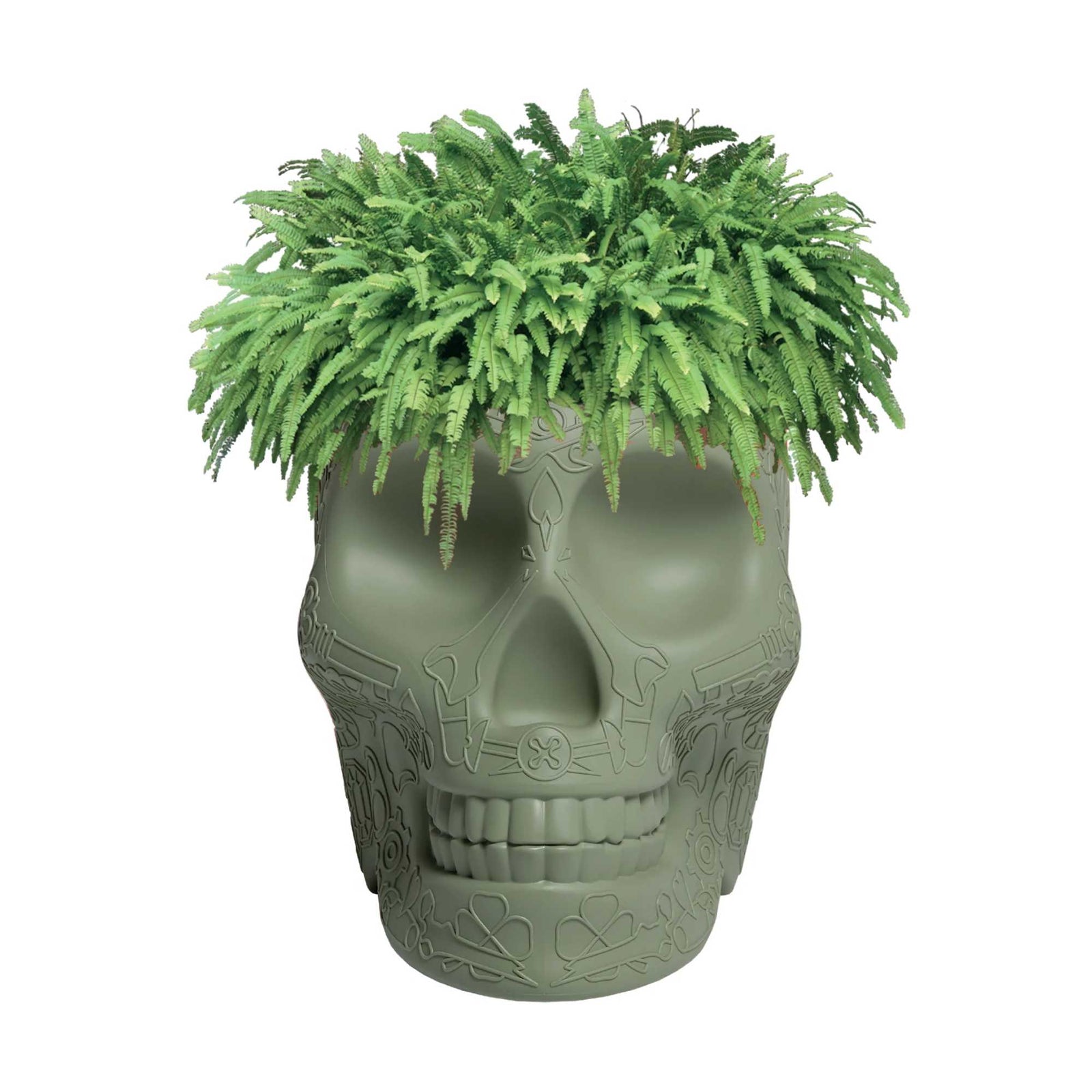 Qeeboo Mexico planter, balsam green