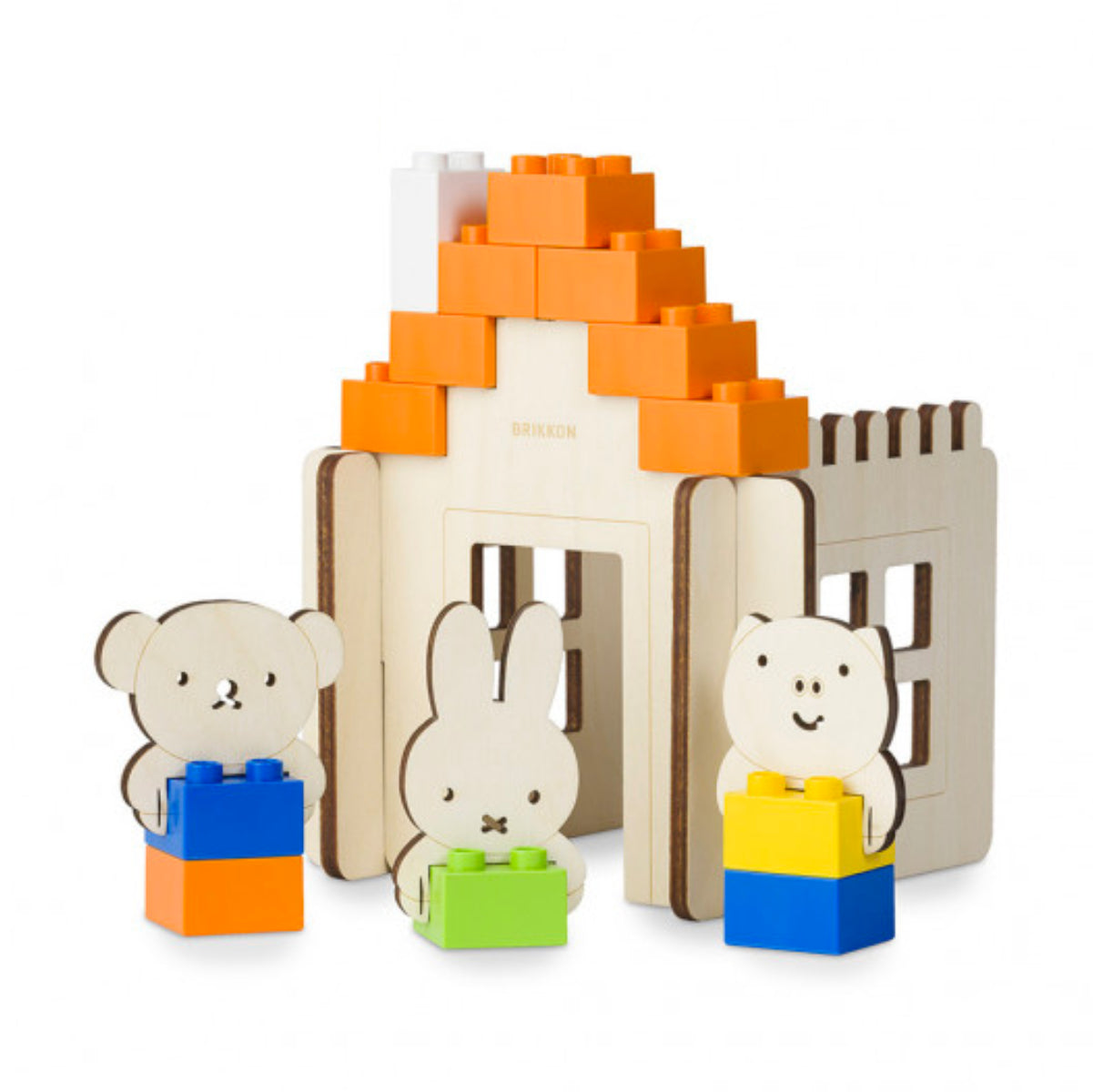 Biobuddi Miffy House brick toy