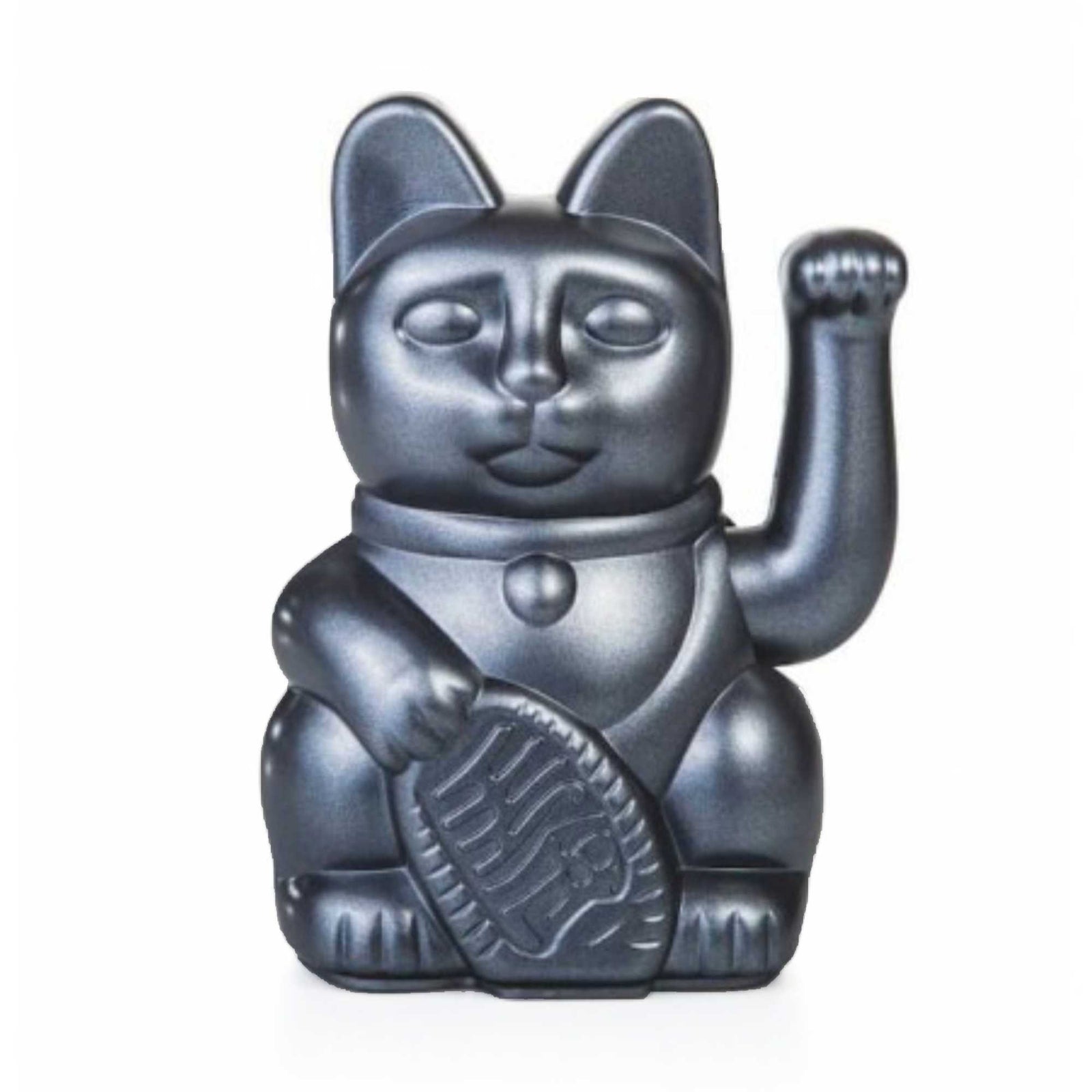 Donkey Lucky Cat, metal grey