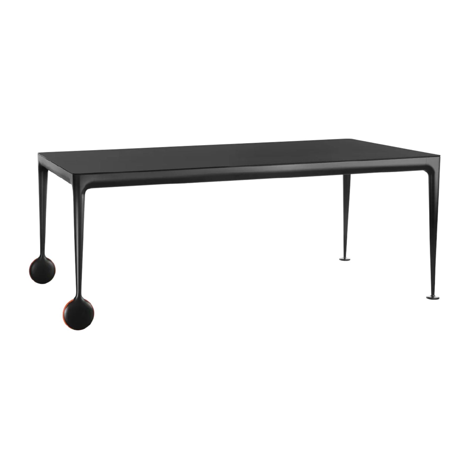Magis Big Will Extendable Table L200/300xW100 , Black-Black